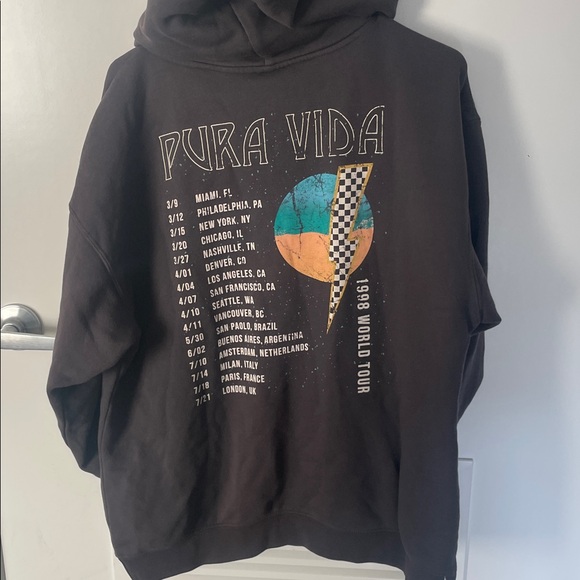 Pura Vida world tour hoodie size XL NWT - Picture 4 of 4
